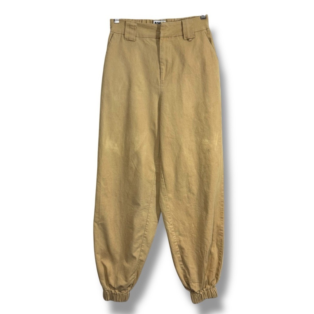 I.AM.GIA Cobain Cargo Chino Tan Pants Cotton High Waisted Size Small